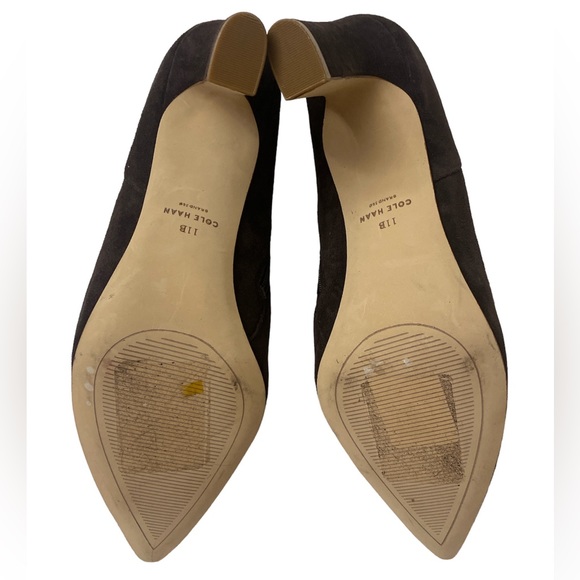 Cole Haan Vestry Chocolate Suede Booties - Picture 6 of 6